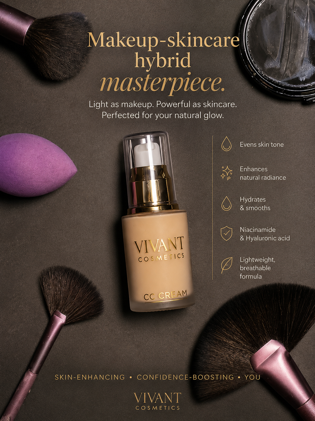 Vivant CC Foundation Cream